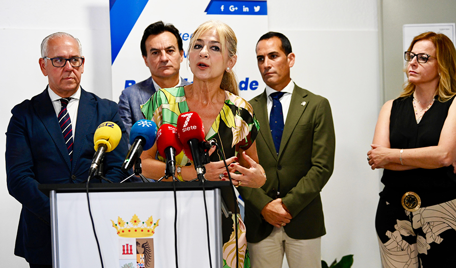 Patricia del Pozo ha informado de que el nuevo Conservatorio de Jaén se ubicará en los terrenos del colegio de Infantil y Primaria Ruiz Jiménez.